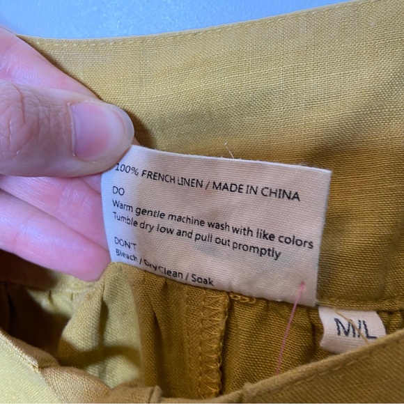 Sunday Morning Raya Linen Midi Strap Dress NWT - Picture 8 of 9